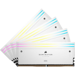 Ram dimm ddr5 64gb corsair dominator titanium 6000mhz cas36 4pz bianco