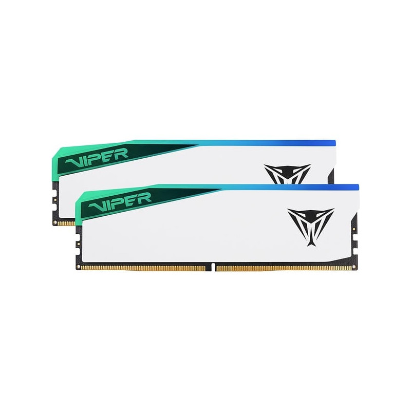 Ram dimm ddr5 96gb patriot memory viper elite 6000mhz cas40 2pz bianco