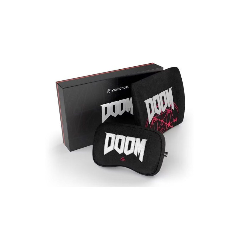 Set cuscini noblechairs edizione doom in memory foam nero