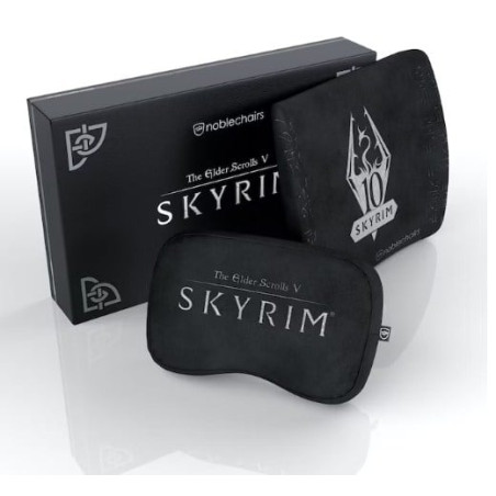 Set cuscini noblechairs edizione skyrim in memory foam nero