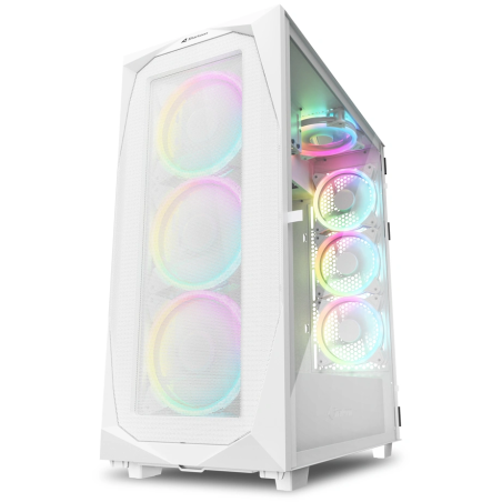 Case pc sharkoon rev300 e-atx midi-tower bianco [4044951039593]