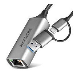 Adattatore axagon usb typo c ade-ar usb 3.2 grigio [amaxnkpadear001]