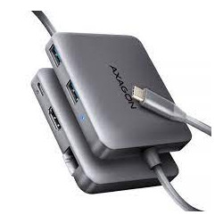 Multiporta axagon usb 3.2 gen hmc-5h8k hdmi 100w 15cm