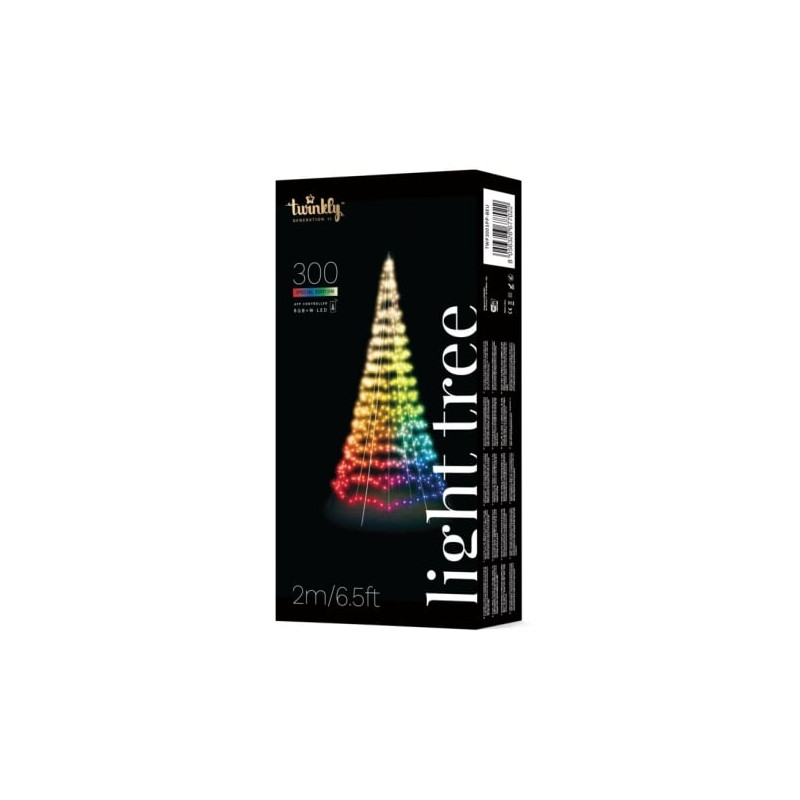 Luci albero di natale twinkly light tree 300 special edition (twp300spp-beu)