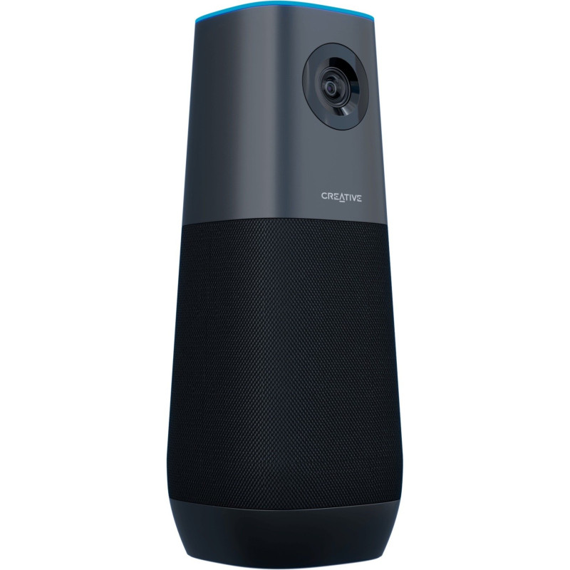 Webcam videoconferenze creative live meet 4k ultra hd 4 microfoni