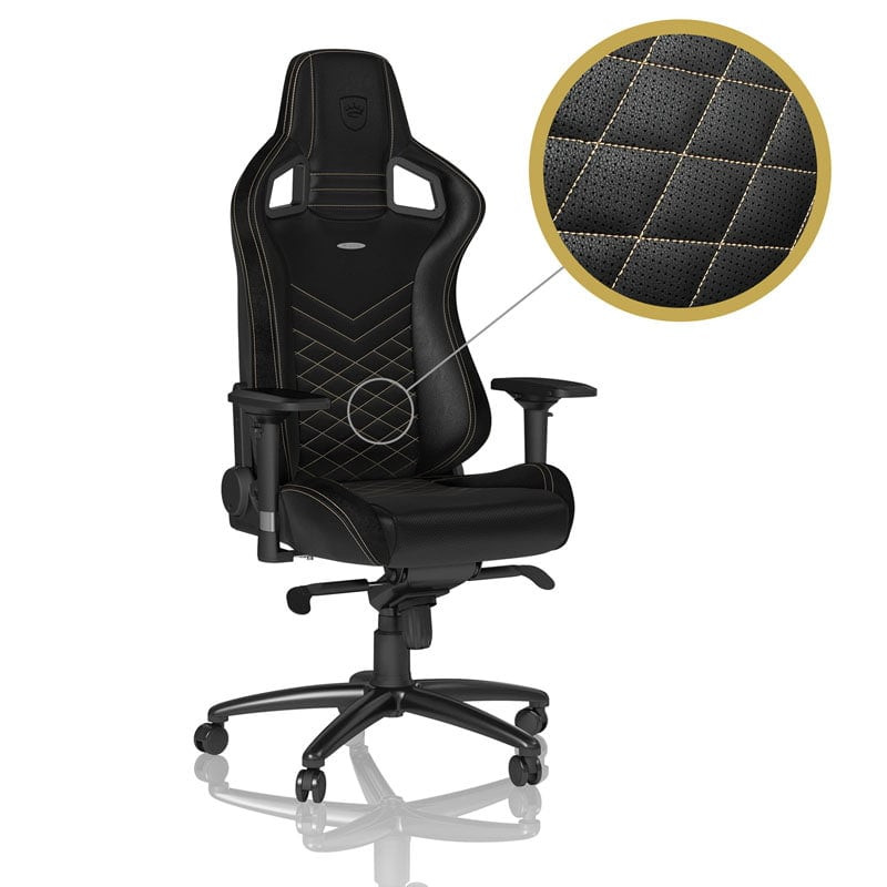 Sedia da gioco noblechairs epic nero/oro