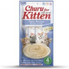 Mangime secco inaba churu kitten tonno dolcetto per gatti 4x14g