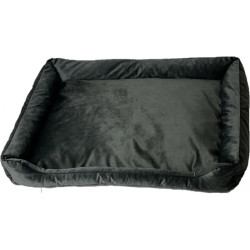 Lettino go gift lux per animali domestici 95x70x9cm nero [2568803]