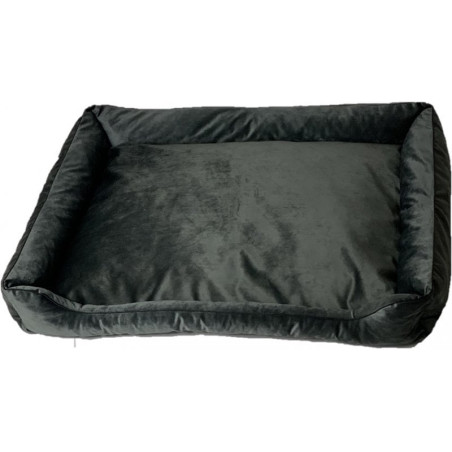 Lettino go gift lux per animali domestici 95x70x9cm nero [2568803]