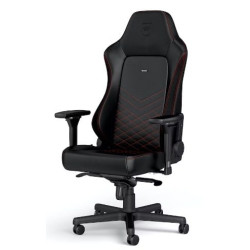 Sedia da gioco noblechairs hero in pelle sintetica nero/rosso