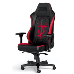 Sedia da gioco noblechairs hero edizione doom in pelle sintetica