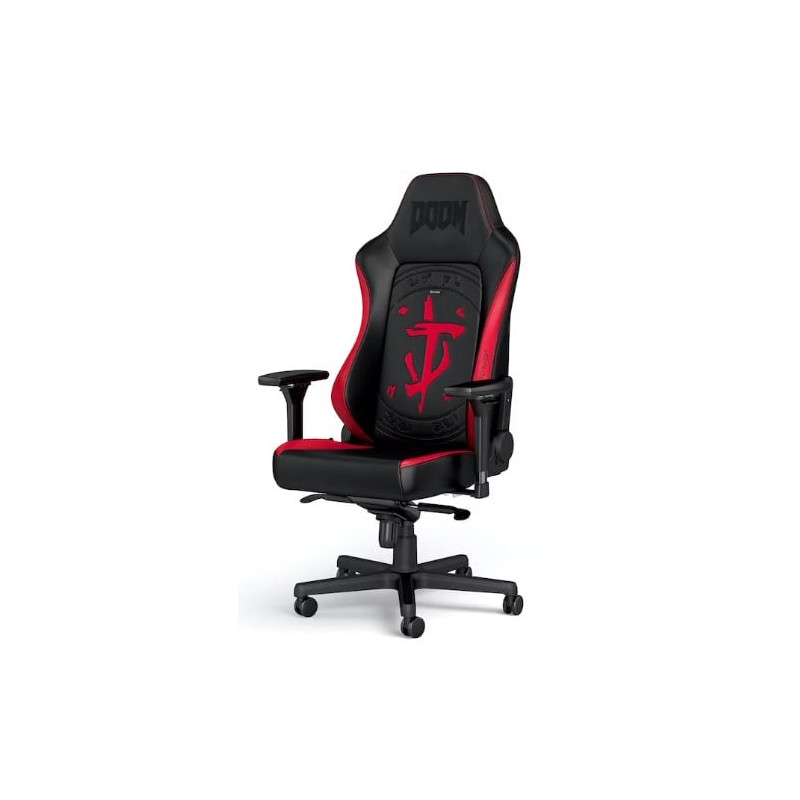 Sedia da gioco noblechairs hero edizione doom in pelle sintetica