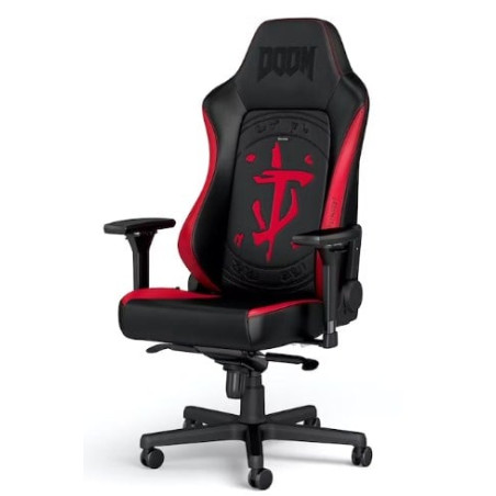 Sedia da gioco noblechairs hero edizione doom in pelle sintetica