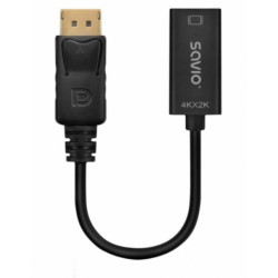 Adattatore savio ak-62 video nero [ak-62]