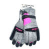 Guanti viking hudson gtx mitten ski man poliestere grigio/rosa [113/20/5473/46/6]