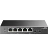 Switch tp-link poe+ desktop gestito 5porte gigabit ethernet 10/100/grigio