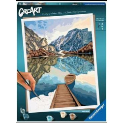 Gioco creativo ravensburger 23612 creart lago di montagna kit per