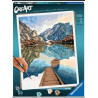 Gioco creativo ravensburger 23612 creart lago di montagna kit per