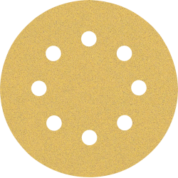 Disco abrasivo bosch expert c470 a velcro per levigatura 125mm grana