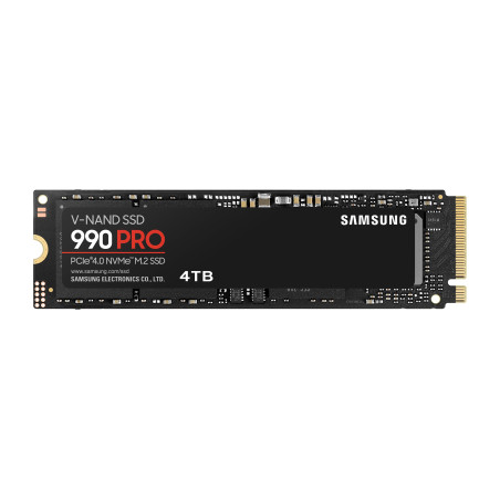 Ssd 4tb samsung m.2 990 pro nero [mz-v9p4t0bw]