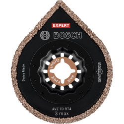 Piatto abrasivo bosch expert avz 70 rt4 mortaio carburo 87mm 70mm