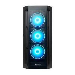 Case chieftec apex vetro temperato nero [ga-01b-tg-op]