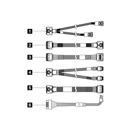 Kit cavo lenovo sr650 sas/sata [4x97a82933]