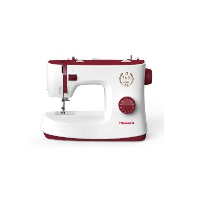 Macchina da cucire necchi k417a rosso/bianco [k417a]