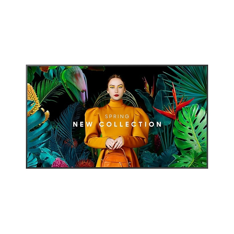 Monitor digital signage led 75'' samsung qh75c 4k ultra hd