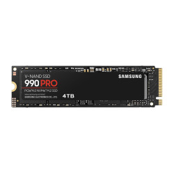 Ssd 4tb samsung m.2 990 pro nero [mz-v9p4t0bw]
