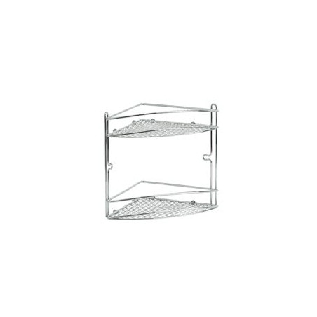 Mensola bagno artex inox angolare 21x21 h.26 [artex]