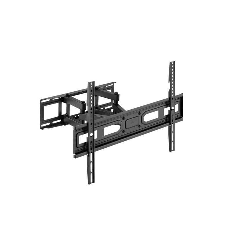 Supporto murale maclean per tv 37-80" max 40kg nero [mc-710n]