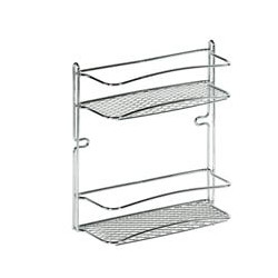 Mensola bagno artex inox 25x10 h.27 [artex]