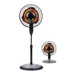 Ventilatore dcg eltronic vesa05 2000w nero/grigio