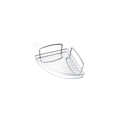 Mensola bagno metaltex polytherm onda angolare cm.22x22 h.11 [metaltex]