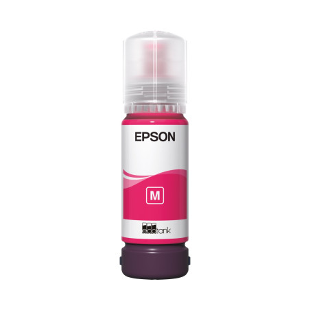 Flacone d'inchiostro epson 107 ecotank 70ml magenta [c13t09b340]