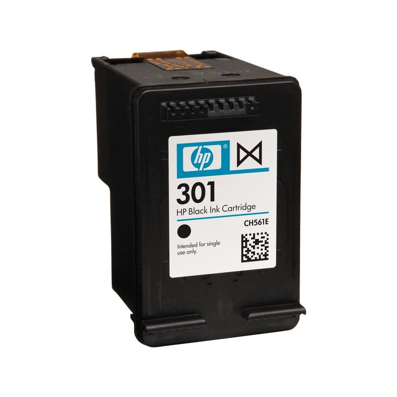 Cartuccia d'inchiostro hp 301 3ml 190 pagine nero [ch561ee]