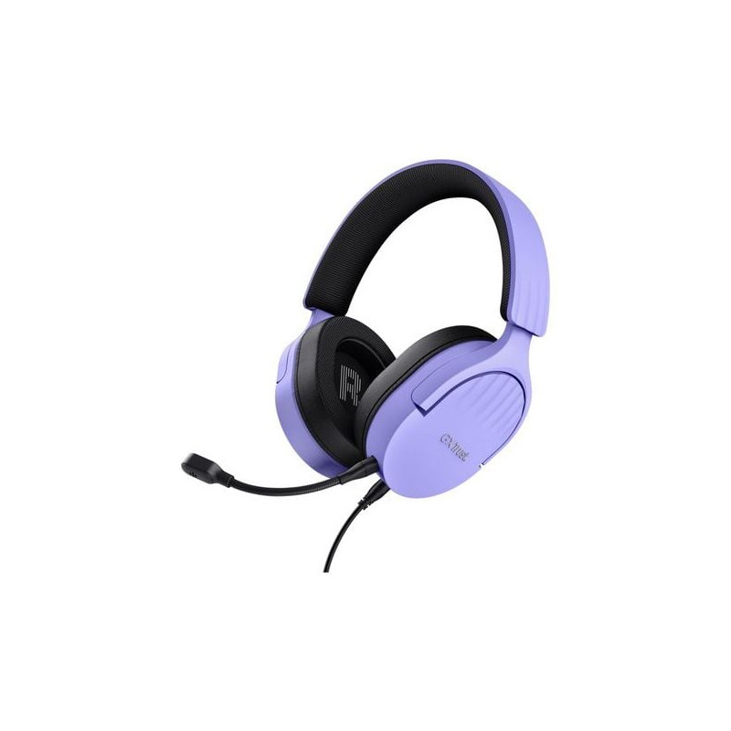 Cuffie trust gxt 489p fayzo gaming wired con microfono viola