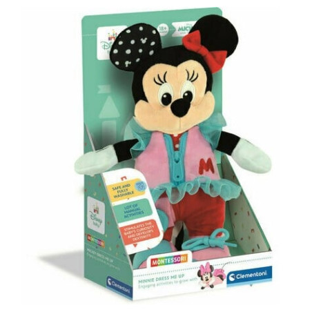 Peluche clementoni baby minnie multicolore [17860]