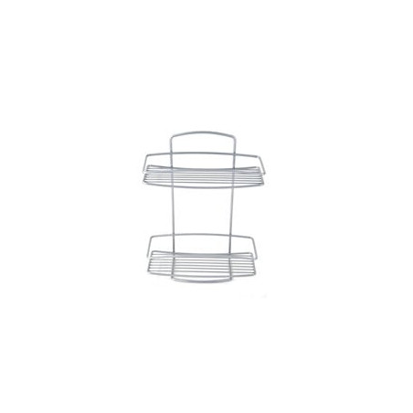 Mensola bagno metaltex polytherm onda cm.26x11 h.35 [metaltex]