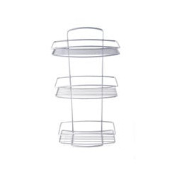 Mensola bagno metaltex polytherm onda cm.26x11 h.53 [metaltex]