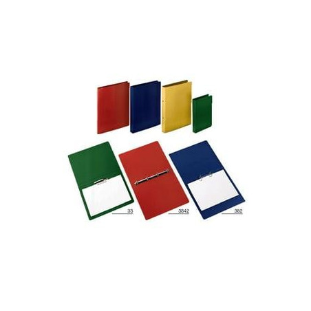 Raccoglitore ad anelli cartotecnica del garda 25x32 blu (4 anelli