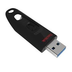 Pen drive 16gb sandisk ultra usb 3.0 nero [3102127]