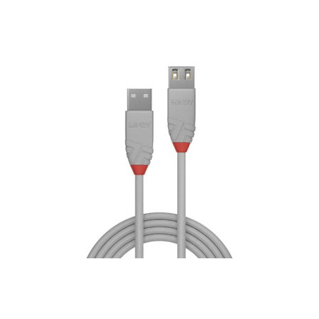 Cavo usb lindy anthra line 2.0 tipo-a 1m grigio [36712]