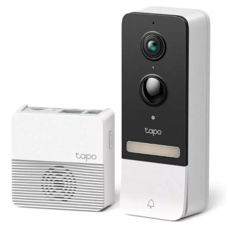 Campanello video tp-link tapo d230s1 smart 2k 5mp bianco [shtplka00000003]