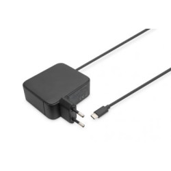 Alimentatore notebook digitus da-10072 usb-c nero [azassnz00000008]