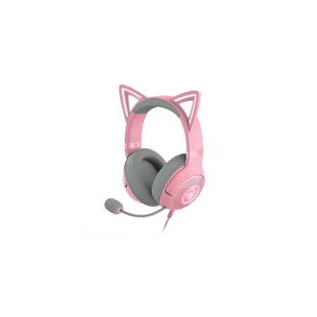Cuffie razer kraken kitty v2 usb-a rosa [rz04-04730200-r3m1]