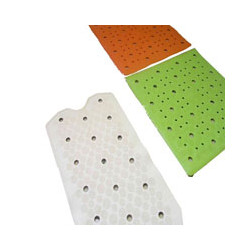 Antiscivolo vasca/doccia xtra romy cm. 36x73 verde [xtra bianco]
