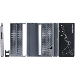 Set cacciavite elettrico di precisione startech.com 55 punte argento