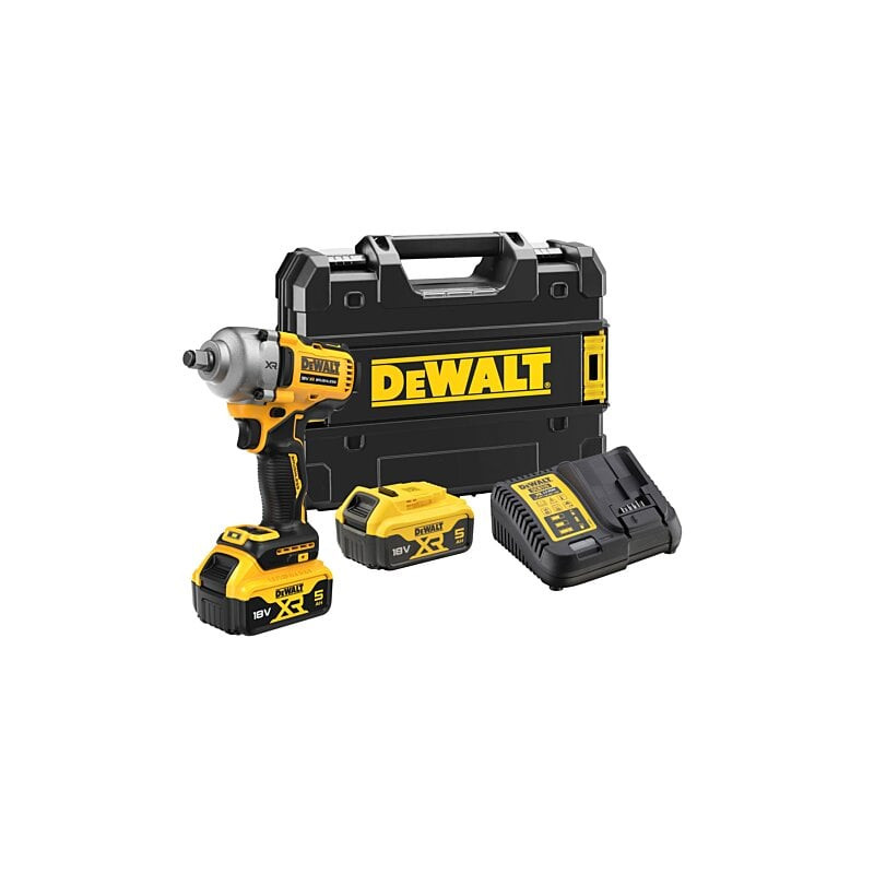 Avvitatore ad impulsi dewalt a batteria 18volt [dcf891p2t]